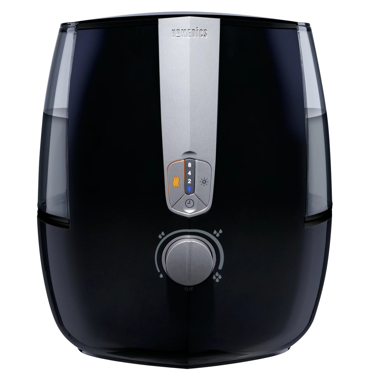 Homedics Totalcomfort Plus Ultrasonic Air Humidifier, 5.3 L Water Tank with Warm and Cool Mist for Home, Office, Nursery, Dorm, Night - Light with